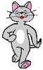 GIF animado (7769) Gato feliz