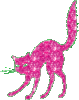 GIF animado (1889) Gato glitter