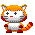 GIF animado (7945) Gato japones