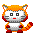 GIF animado (7946) Gato japones