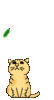 GIF animado (7877) Gato jugando