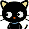 GIF animado (7734) Gato negro