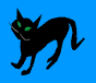 GIF animado (7984) Gato negro