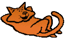 GIF animado (7782) Gato tumbado