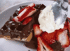 GIF animado (883) Gofre chocolate fresas