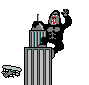 GIF animado (9267) Gorila king kong