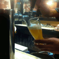 Imagen GIF de Grifo cerveza animado