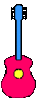 GIF animado (12830) Guitarra colores