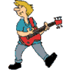 GIF animado (12856) Guitarrista ritmico