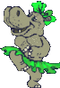 GIF animado (9336) Hipopotamo bailando