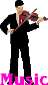 GIF animado (13098) Hombre tocando violin