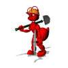 GIF animado (8340) Hormiga trabajadora