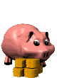 GIF animado (8982) Hucha de cerdo