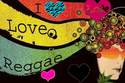 GIF animado (12754) I love reggae