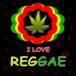 GIF animado (12755) I love reggae