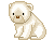GIF animado (10382) Icono cachorro oso polar