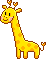 GIF animado (9402) Icono jirafa bonita