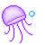 GIF animado (6136) Icono medusa