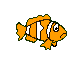 GIF animado (6439) Icono pez payaso