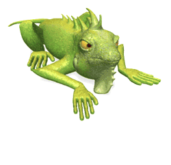 GIF animado (11245) Iguana
