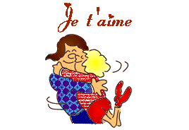 Imagen GIF de Je t aime animado
