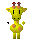 GIF animado (9405) Jirafa
