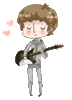 GIF animado (12328) John lennon anime