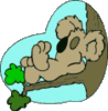 GIF animado (9482) Koala durmiendo