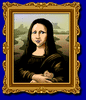 GIF animado (11908) La mona lisa