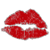 GIF animado (2613) Labios brillantes