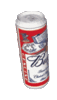 GIF animado (358) Lata cerveza budweiser
