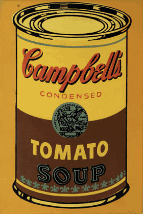 Imagen GIF de Lata de sopa campbell s animado