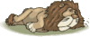 GIF animado (9528) Leon dormido