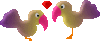 GIF animado (2213) Loros romanticos