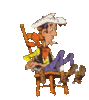 GIF animado (14235) Lucky luke