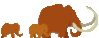 GIF animado (9657) Manada mamuts