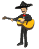 GIF animado (13058) Mariachi tocando guitarra