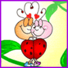 GIF animado (2184) Mariquitas enamoradas