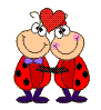 GIF animado (8481) Mariquitas enamoradas