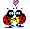 GIF animado (2186) Mariquitas romanticas
