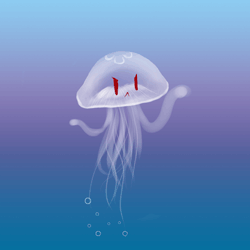 GIF animado (6162) Medusa electrica