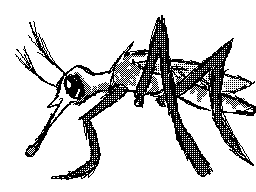 GIF animado (8525) Mosquito comiendo