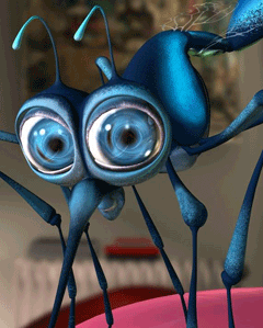 GIF animado (8529) Mosquito dibujos animados