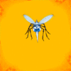 GIF animado (8530) Mosquito divertido