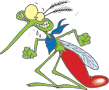 GIF animado (8533) Mosquito hambriento