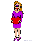 GIF animado (5220) Mujer enamorada