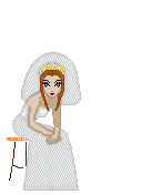 GIF animado (2812) Mujer traje novia