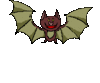 GIF animado (9760) Murcielago volando