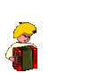 GIF animado (12801) Nina acordeon