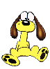 Imagen GIF de Odie animado